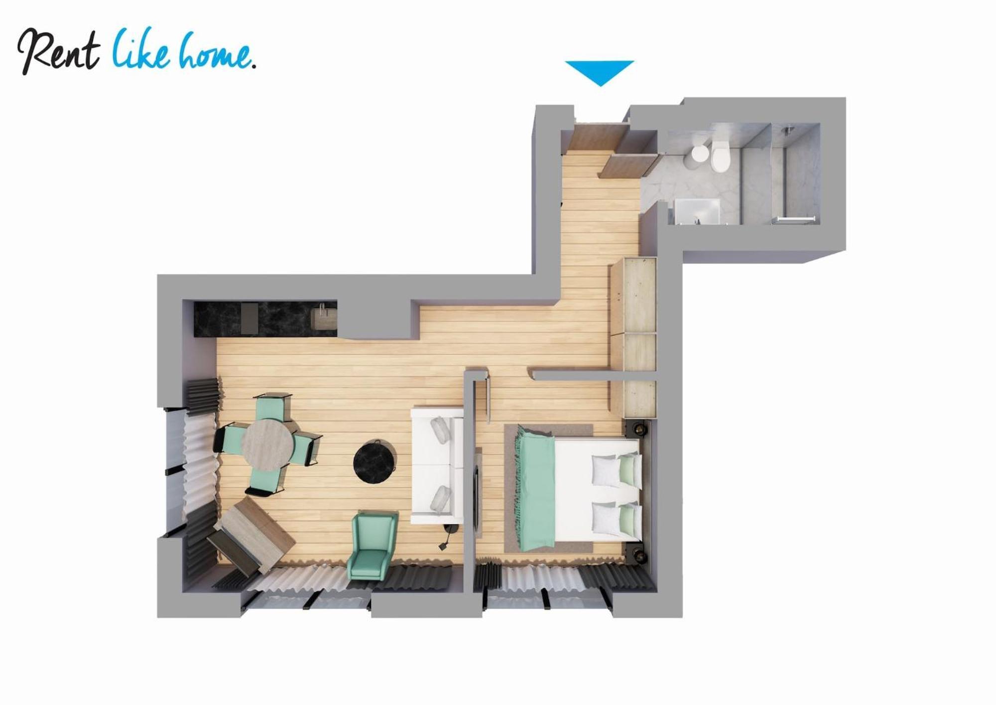 Apartamenty Deo Plaza By Rent Like Home Гданьск Экстерьер фото